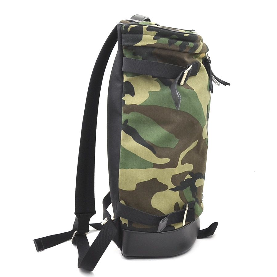 Saint Laurent Backpack Leather Canvas Ed — view 2