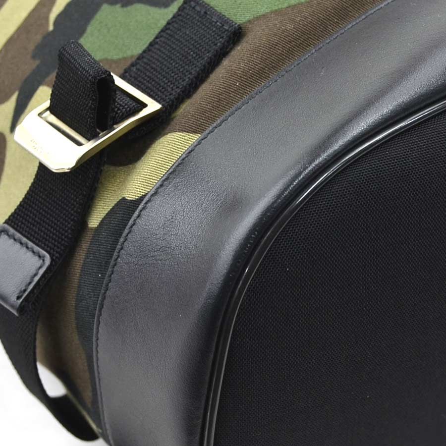 Saint Laurent Backpack Leather Canvas Ed — view 7