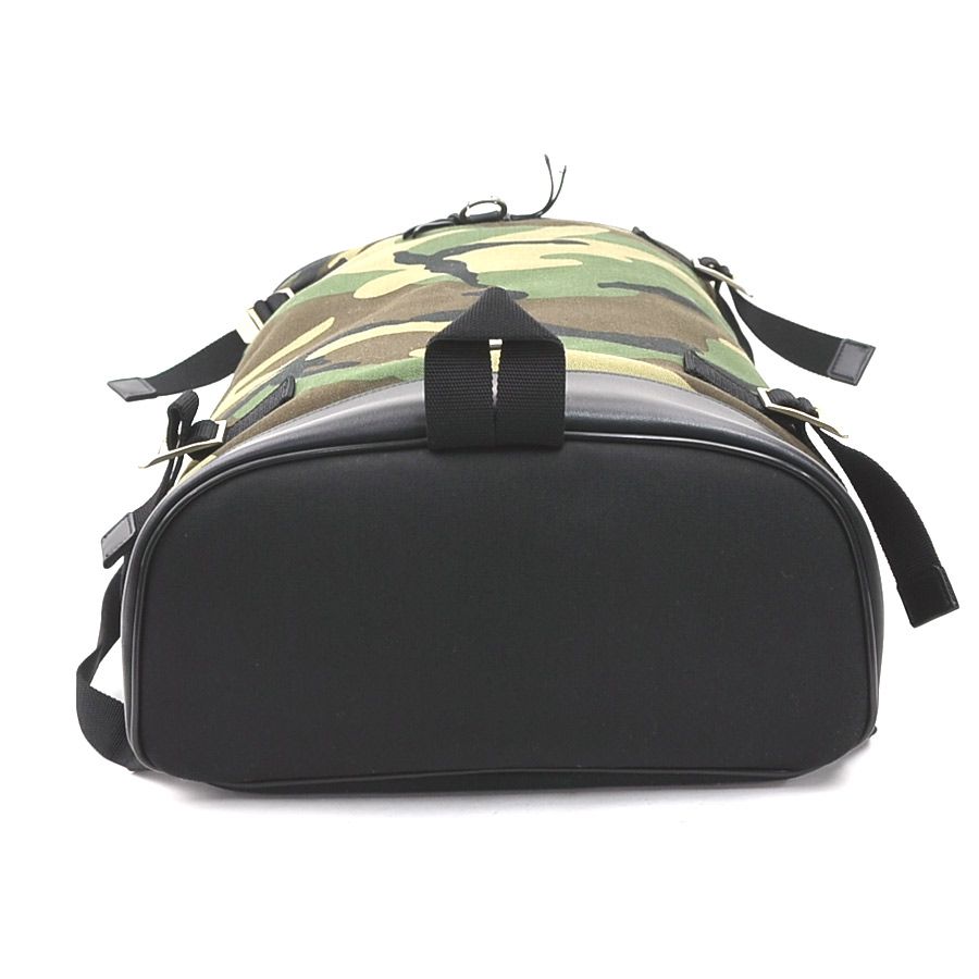 Saint Laurent Backpack Leather Canvas Ed — view 4
