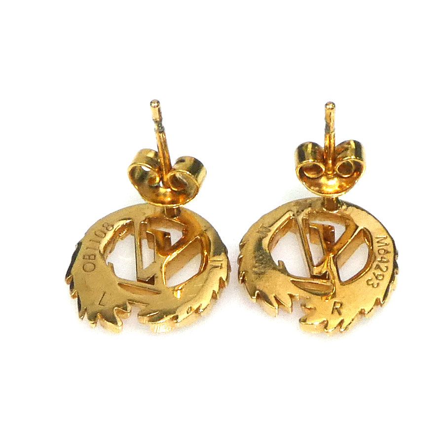 Louis Vuitton Earrings Book de Reuil Puss LV Angel — view 5