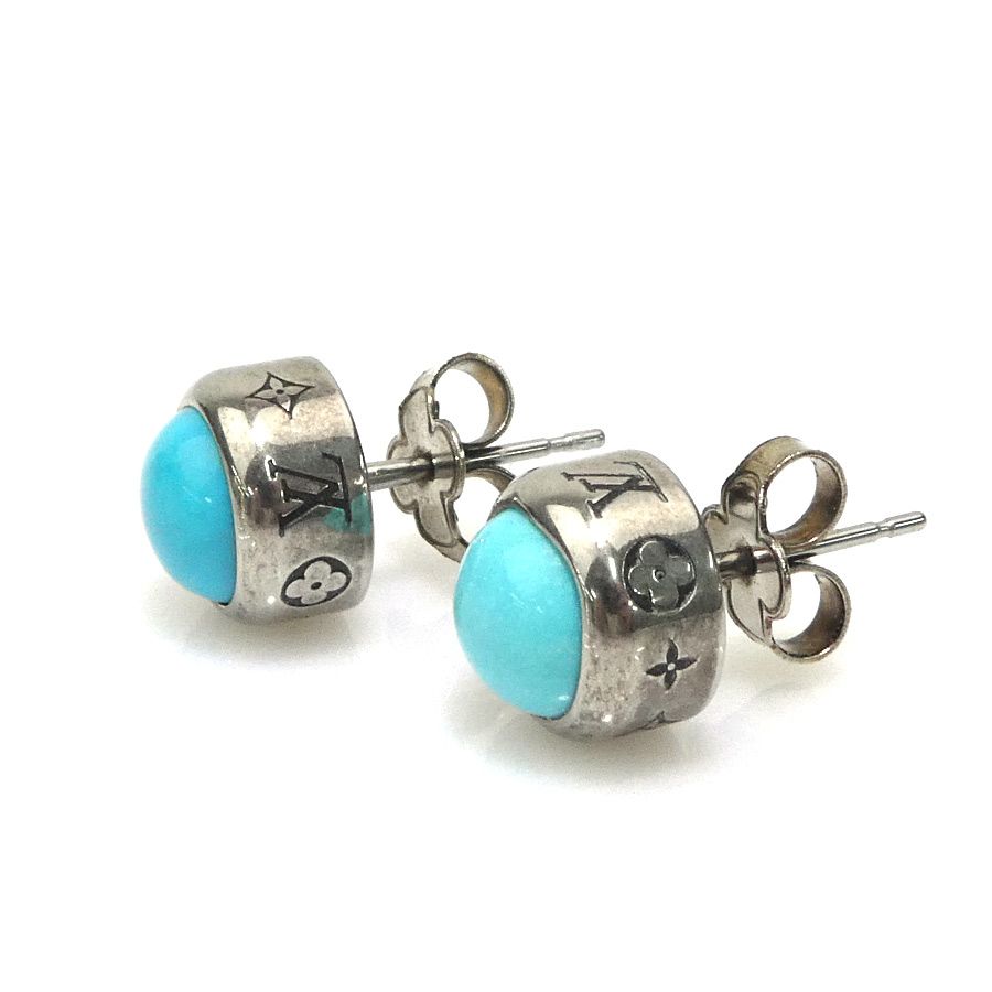 Louis Vuitton Earrings Set Turquoise Rodeo Blue X — view 3