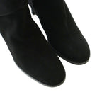 Hermes Suede Long Boots 35.5 Black SS OS — view 3