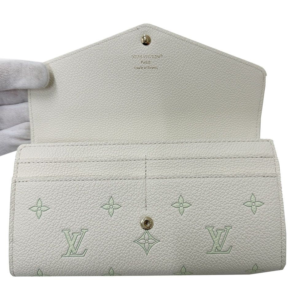 Louis Vuitton Wallet Monogram White Milky — view 7