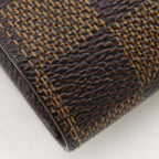 Louis Vuitton Portefeuille International Damier Canvas Brown — view 6