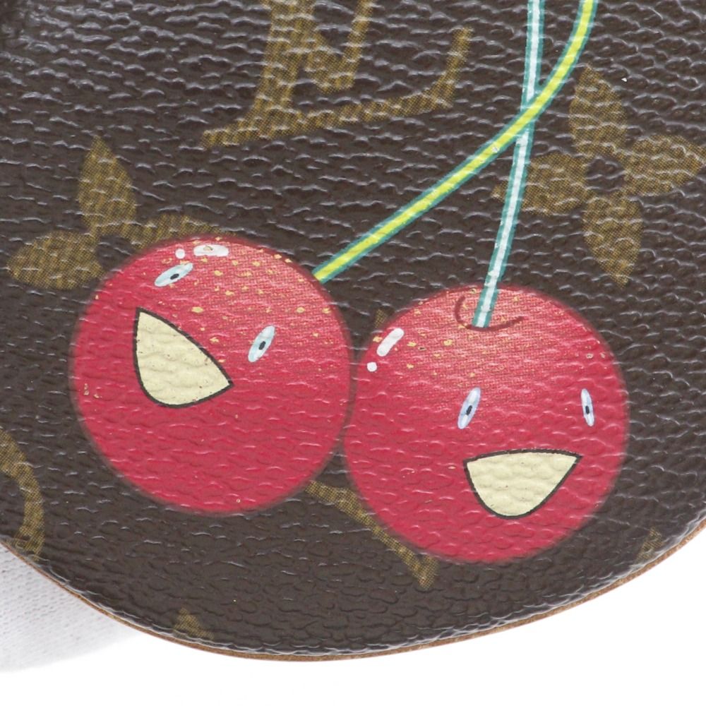Louis Vuitton Porte Monnaieron Takashi Murakami Cherry Monogram Canvas Coin Purse — view 9