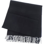 Hermes Rectoverso 01 Cashmere Marine Navy Scarf Ocean — view 3