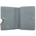 Louis Vuitton Portefeuille Flight Mode Monogram Mahina Pink Blue — view 6