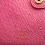 Louis Vuitton Portefeuille Lisa Monogram Brown Bifold Wallet Pink — view 7