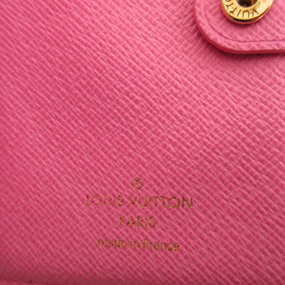Louis Vuitton Portefeuille Lisa Monogram Brown Bifold Wallet Pink — view 7