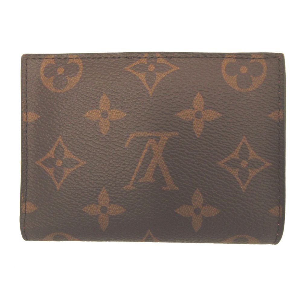 Louis Vuitton Portefeuille Lisa Monogram Brown Bifold Wallet Pink — view 2