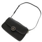 Gucci Double Leather Black Shoulder Bag — view 6