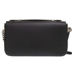 Gucci Double Leather Black Shoulder Bag — view 3