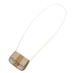 Fendi Nano Bucket Suede Beige Mini Chain Shoulder Bag Charm — view 5