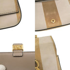 Fendi Nano Bucket Suede Beige Mini Chain Shoulder Bag Charm — view 8