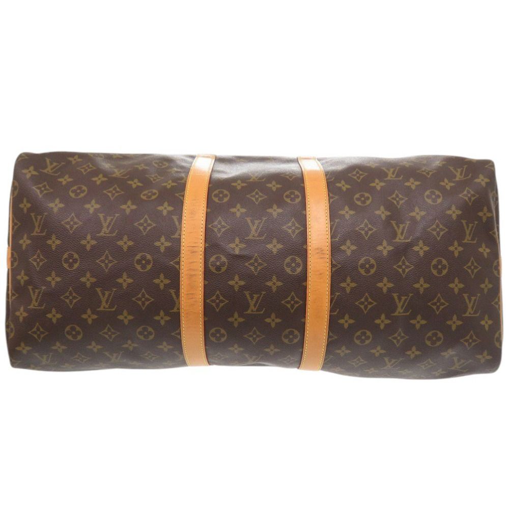 Louis Vuitton Keepall Bandouliere 55 Monogram Boston Bag — view 3