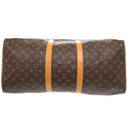 Louis Vuitton Keepall Bandouliere 55 Monogram Boston Bag — view 3