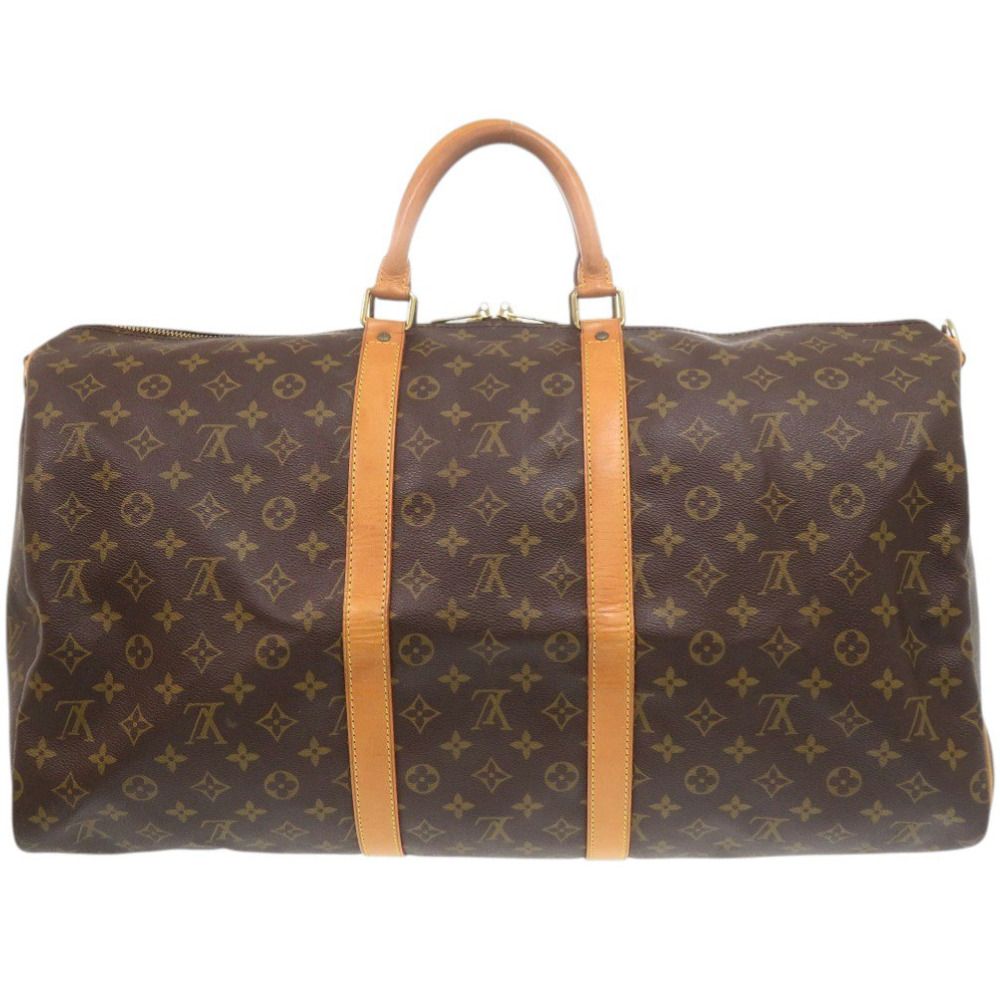 Louis Vuitton Keepall Bandouliere 55 Monogram Boston Bag — view 2