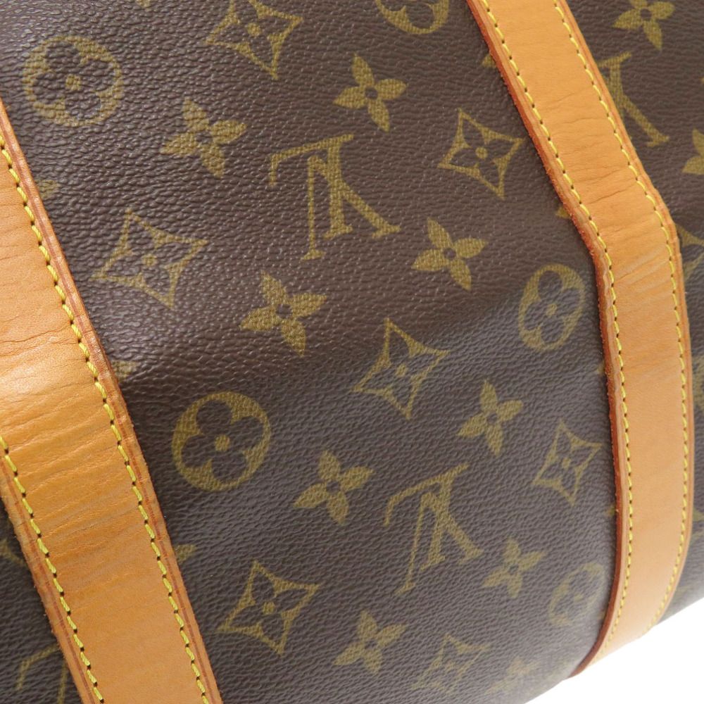 Louis Vuitton Keepall Bandouliere 55 Monogram Boston Bag — view 9