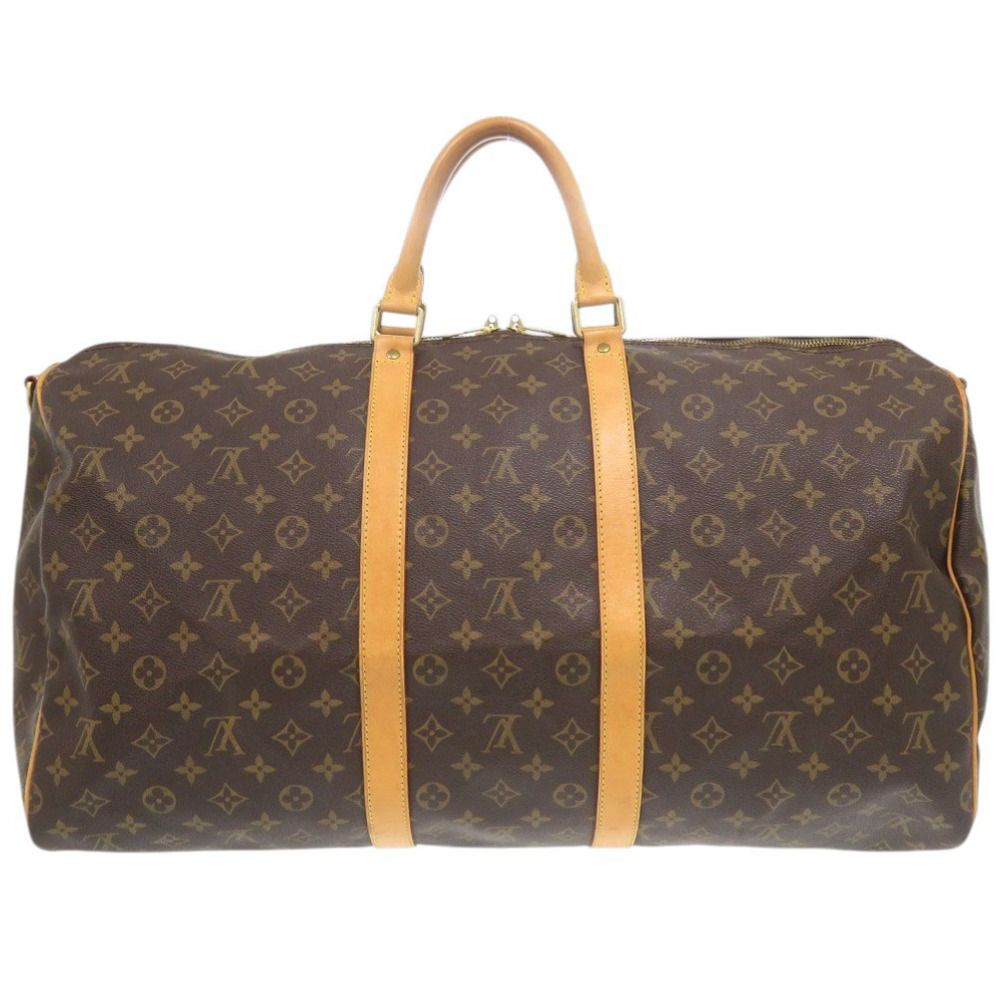 Louis Vuitton Keepall Bandouliere 55 Monogram Boston Bag — view 2