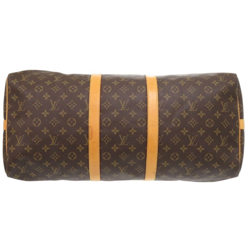 Louis Vuitton Keepall Bandouliere 55 Monogram Boston Bag — view 3