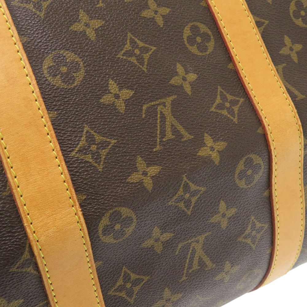 Louis Vuitton Keepall Bandouliere 55 Monogram Boston Bag — view 9