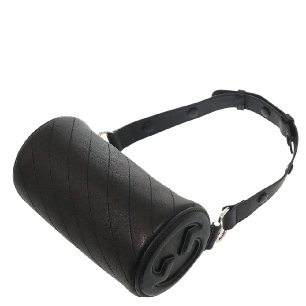 Gucci Blondie Shoulder Bag Leather Black — view 6