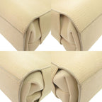 Loewe Logo Leather Ivory Tote — view 5