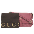 Gucci Ski Micro Guccissima Leather Pink Shoulder Bag — view 2