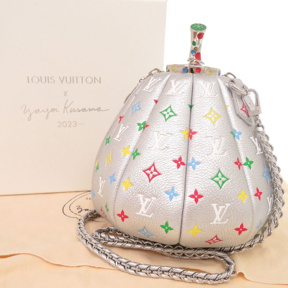 Louis Vuitton Yayoi Kusama Pumpkin Bag IC Leather — view 2