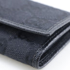 Gucci 6 Rows GG Canvas Black Key Case Holder — view 6
