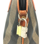 Fendi Handbag Pecan Leather Brown X Khaki — view 4