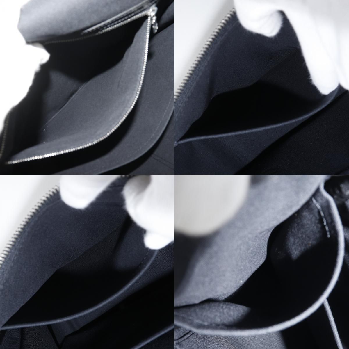 Louis Vuitton Thai Mir Taiga Nylon Canvas Ardoise Black Shoulder Bag — view 7