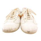 Louis Vuitton German Trainer Sneakers Shoes Low Cut Leather Logo 6.5 White — view 2