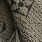 Louis Vuitton Logomania Scarf Wool Silk Blend — view 6