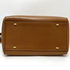 Celine Boston Bag Leather Brown X — view 5