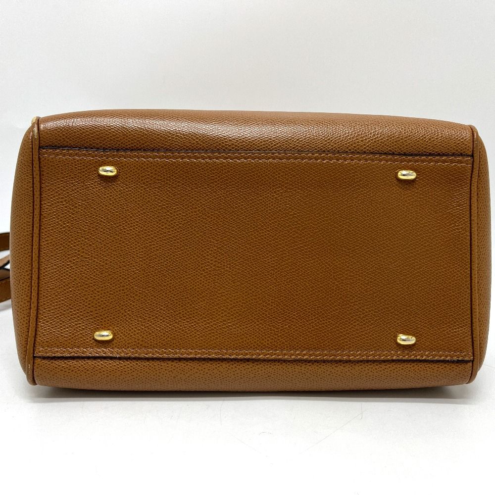 Celine Boston Bag Leather Brown X — view 5