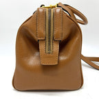 Celine Boston Bag Leather Brown X — view 4