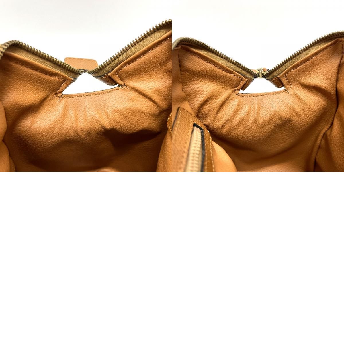 Celine Boston Bag Leather Brown X — view 9