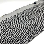 Fendi Scarf Zucca All Over Pattern Wool Gray — view 3