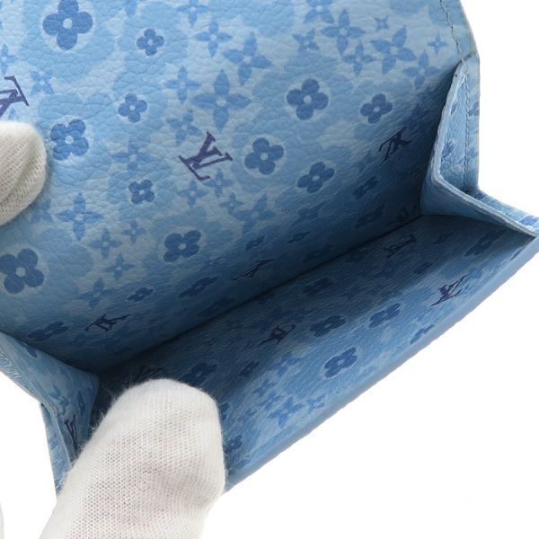 Louis Vuitton Portefeuille Lock Mini Light Blue — view 3