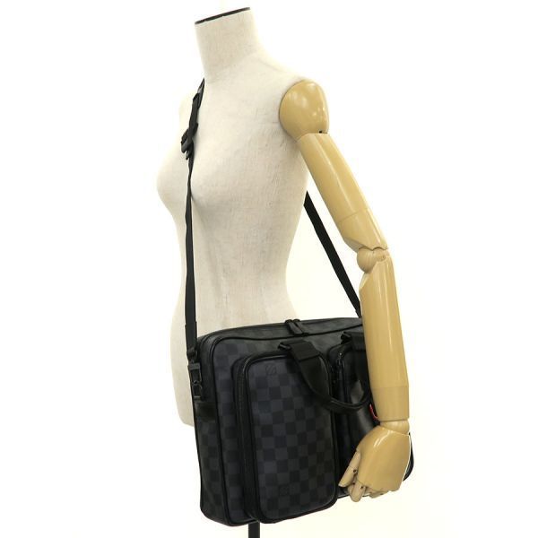 Louis Vuitton Damier Graphite Utility Business Bag — view 9
