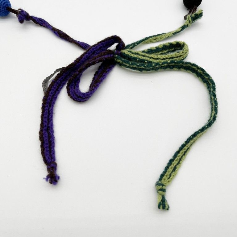 Prada Necklace Multicolor Cotton — view 4