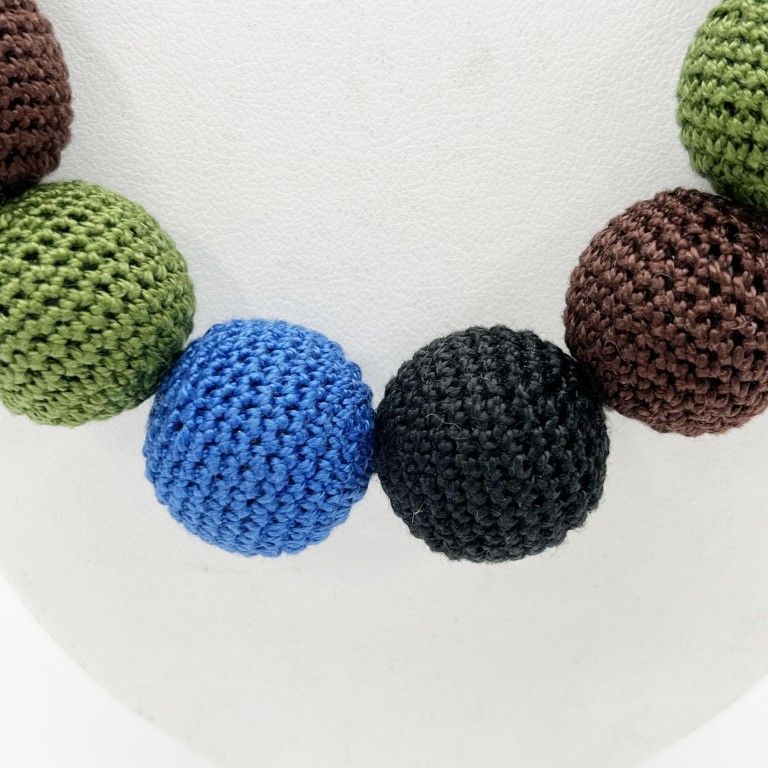 Prada Necklace Multicolor Cotton — view 2