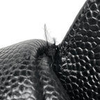 Chanel CC Logo Chain Shoulder Bag Quilted Tote — view 9