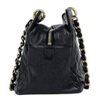 Chanel CC Logo Chain Shoulder Bag Quilted Tote — view 2
