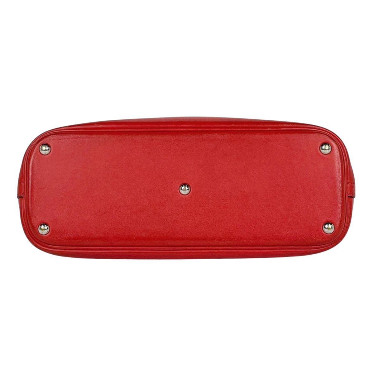 Hermes Bolide 27 2-Way Shoulder Bag Swift Rouge Tomato — view 5