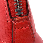 Hermes Bolide 27 2-Way Shoulder Bag Swift Rouge Tomato — view 7