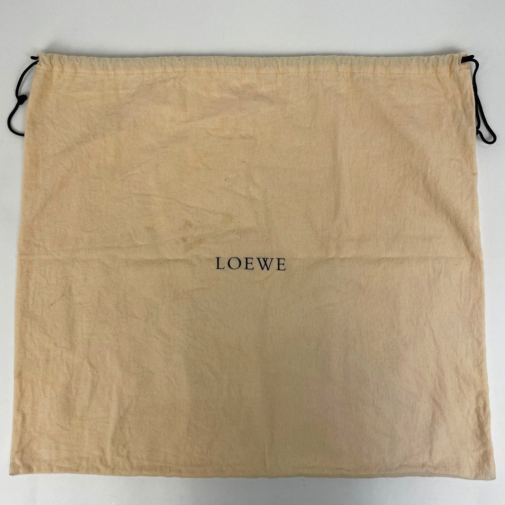 Loewe Nappa Aire Anagram Handbag Leather Gold — view 8