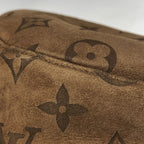 Louis Vuitton Chapeau Monogram Shearling Bucket Hat Sheep Leather Brown — view 4