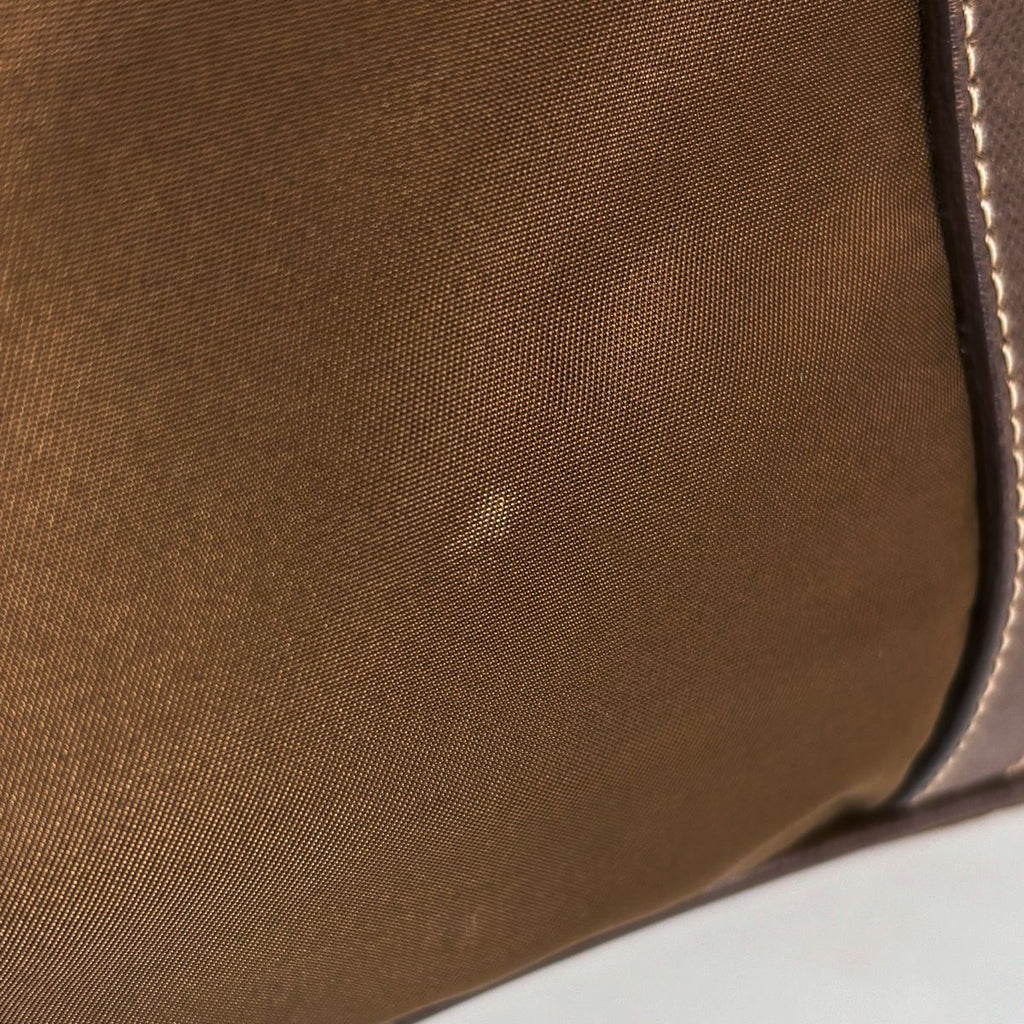 Prada Logo Tote 2-Way Shoulder Bag Nylon Brown — view 5